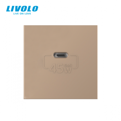 Modul priza simpla USB tip C