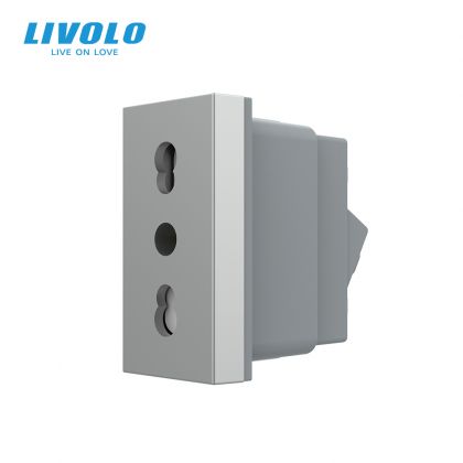 Modul priza simpla standard italian, 1M