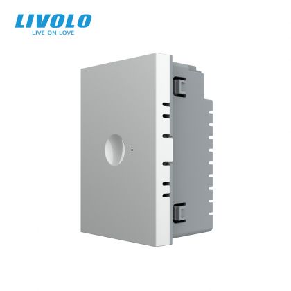 Modul intrerupator simplu tactil, control telecomanda RF, standard italian, 3M