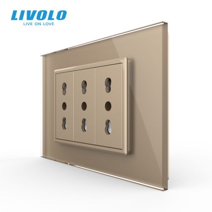 Priza tripla standard italian / modular