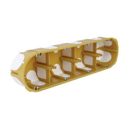 Doza de aparataj, cvadrupla, montaj incastrat in rigips, 280x68x50mm, Kopos KPL64-50/4LDNA