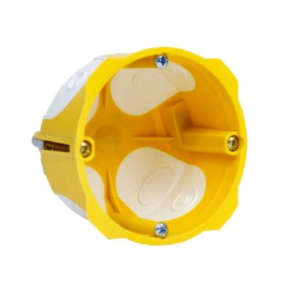 Doza de aparataj, simpla, montaj incastrat in rigips, Kopos