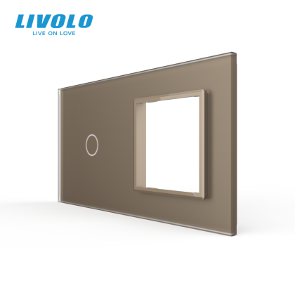 Ramă Întrerupător simplu + Priză simplă