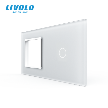 Ramă Priză simplă + Întrerupător simplu