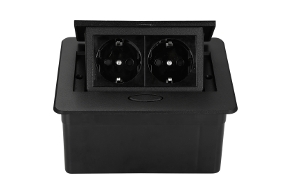 Carcasa prize incorporabile birou, 4M, Neagra
