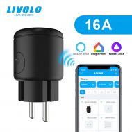 Priza inteligenta plug-in WiFi, control aplicatie, Livolo