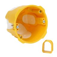 Doza de aparataj, simpla, montaj incastrat in rigips, 73x70mm, Kopos KPRL68-70/LDNA