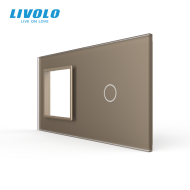 Ramă Priză simplă + Întrerupător simplu