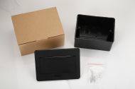 Carcasa prize incorporabile birou, 4M, Neagra