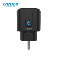 Priza inteligenta plug-in, wireless, 16A, protocol EC, control aplicatie, Livolo