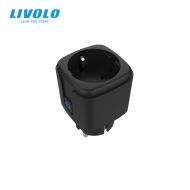 Priza inteligenta plug-in, wireless, 16A, protocol EC, control aplicatie, Livolo
