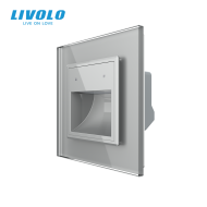 Lampa de orientare scara, ajustare intensitate luminoasa si temperatura culorii, cu rama de sticla